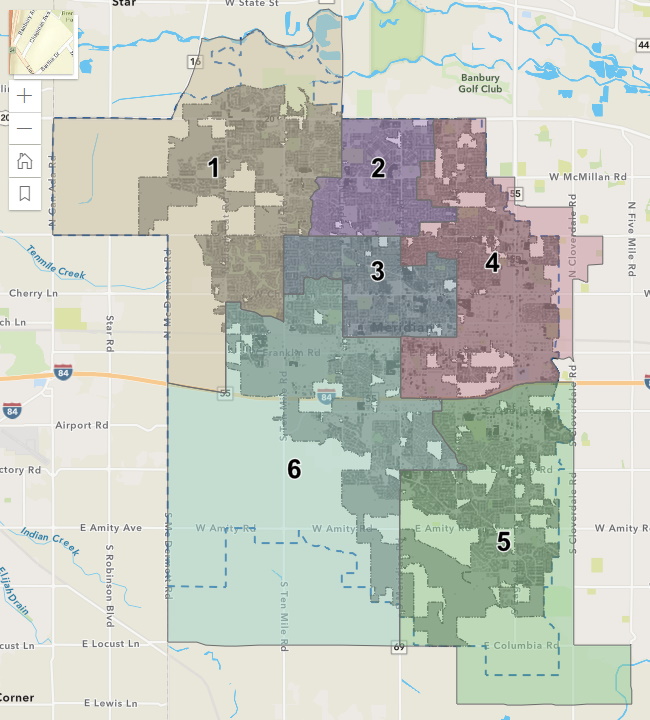 City Council District Map